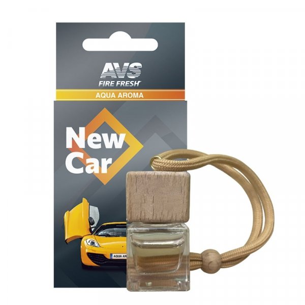 Ароматизатор AVS AQA-05 AQUA AROMA New Car, 6 мл. (жидкость)