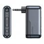 Bluetooth аудио-ресивер (AUX) Deppa, Air, BT5.4, TWS, 180 мАч, графитово-чёрный