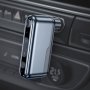 Bluetooth аудио-ресивер (AUX) Deppa, Air, BT5.4, TWS, 180 мАч, графитово-чёрный