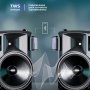 Bluetooth аудио-ресивер (AUX) Deppa, Air, BT5.4, TWS, 180 мАч, графитово-чёрный