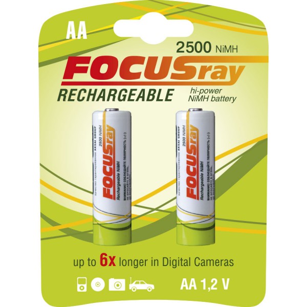 Аккумулятор FOCUSray 2500 мАч AA 2/24/288