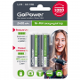 Аккумулятор GoPower RTU R06-2BL, (AA) 2400 мАч, Ni-Mh, (2/20/240)