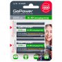 Аккумулятор GoPower R20-2BL, 10000 мАч, Ni-Mh, (2/12/96)