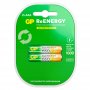 Аккумулятор GP R03 (AAA) 650 мАч 2bl (2.20) ReEnergy пластик