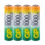 Аккумулятор GP R03 (AAA) 1000 мАч (3+1)bl (4.40) пластик