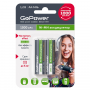 Аккумулятор GoPower R06-2BL, (AA) 1300 мАч, Ni-Mh, (2/20/320)