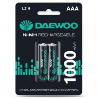 Аккумулятор DAEWOO R03-2BL NiMH (AAA) 1000 мАч (20)