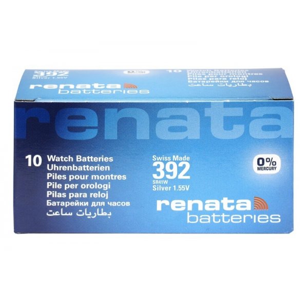 Элем.пит. AG3-1BL Renata SR41W/R392 Silver Oxide (1/10)