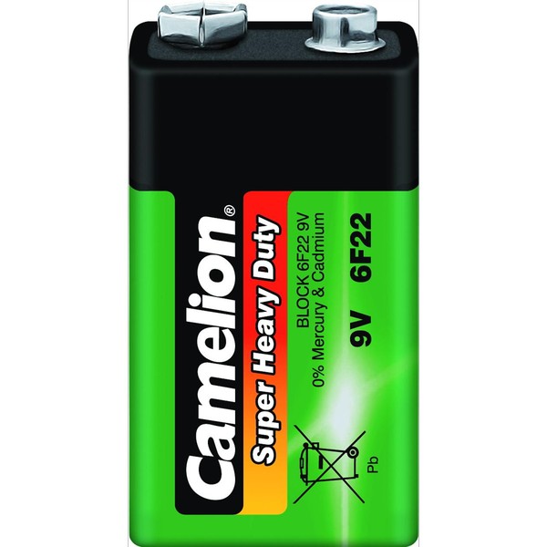 Элем.пит. 6F22-1SH Camelion Super Heavy Duty (1,12,480)