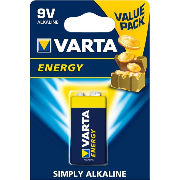 Элем.пит. 6LR61-1BL Varta Energy (1/10/50) 4122