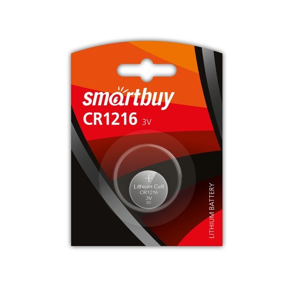 Элем.пит. CR1216-1BL Smartbuy (12/720) (SBBL-1216-1B)