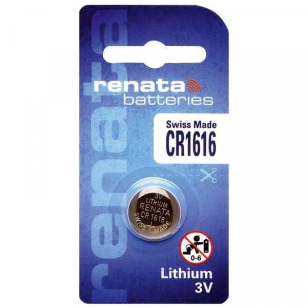 Элем.пит. CR1616-1BL Renata (1/10/100/300)