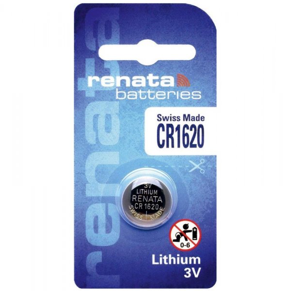 Элем.пит. CR1620-1BL Renata (1/10/100/300)