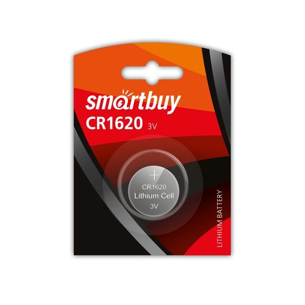 Элем.пит. CR1620-1BL Smartbuy (12/720) (SBBL-1620-1B)