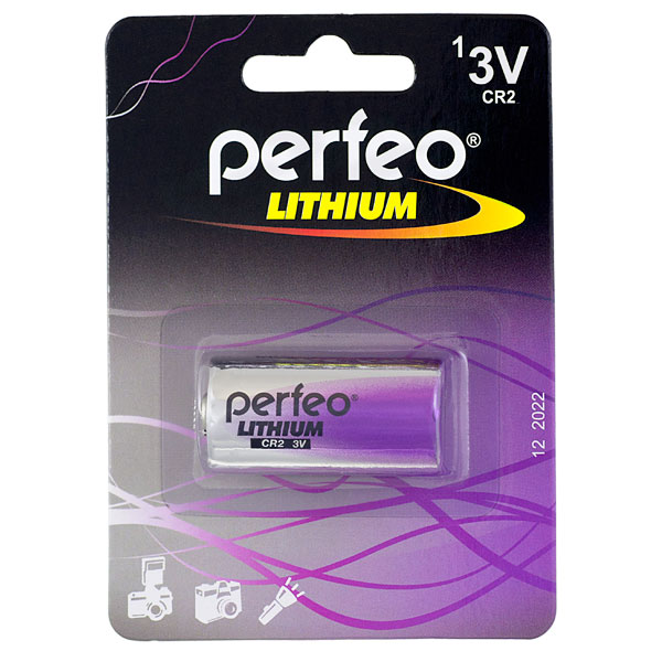 Элем.пит. CR2-1BL Perfeo Lithium (1/20)