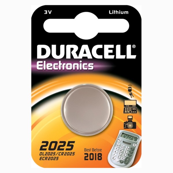 Элем.пит. CR2025-1BL Duracell