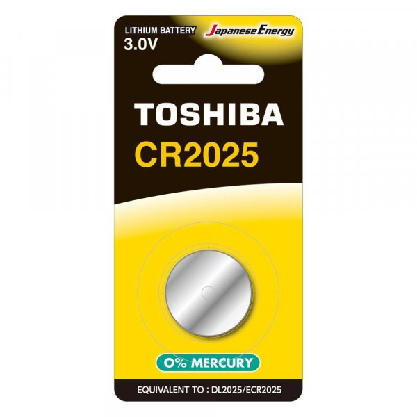 Элем.пит. CR2025-1BL Toshiba (1/10)