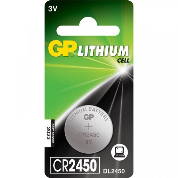Элем.пит. CR2450-1BL GP