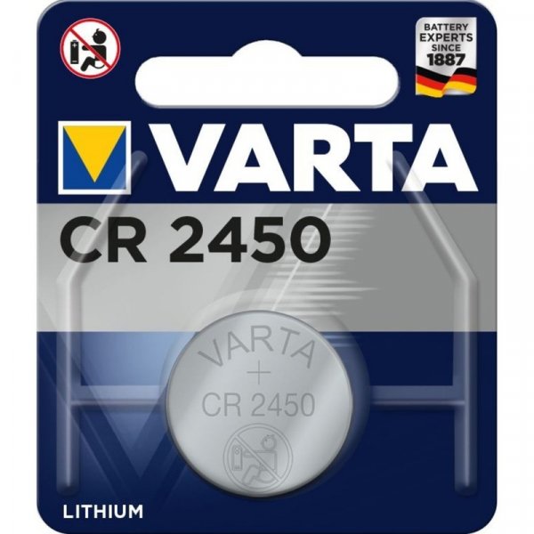 Элем.пит. CR2450-1BL Varta (1,10,100)