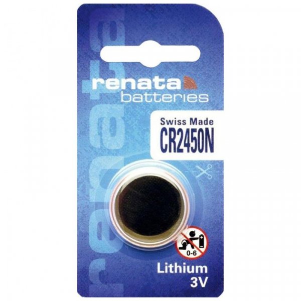 Элем.пит. CR2450N-1BL Renata (1/10/300)