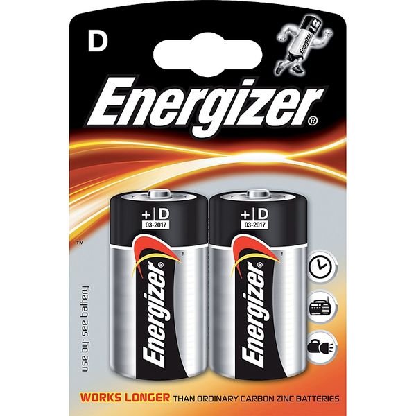 Элем.пит. LR20-2BL Energizer MAX (2/12)
