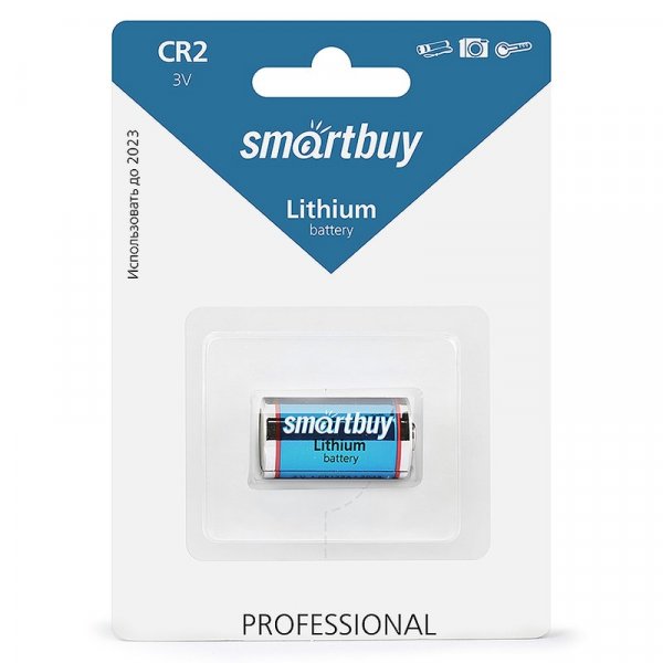 Элем.пит. CR2-1BL Smartbuy (12/144) (SBBL-2-1B)
