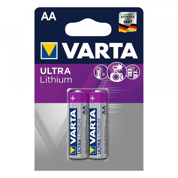 Элем.пит. FR6-2BL VARTA Ultra Lithium (6106) (2/20/200)