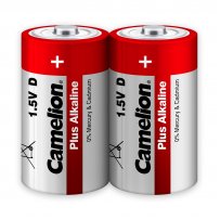 Элем.пит. LR20-2SH Camelion Plus Alkaline (2/12/96)