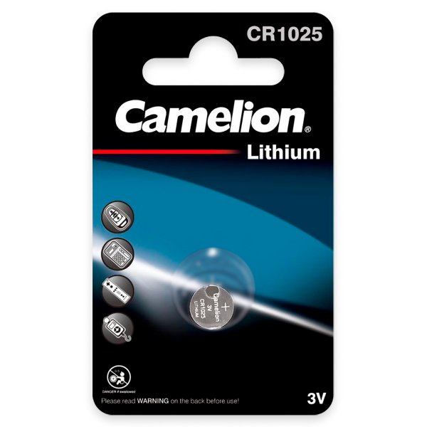 Элем.пит. CR1025-1BL Camelion (100)