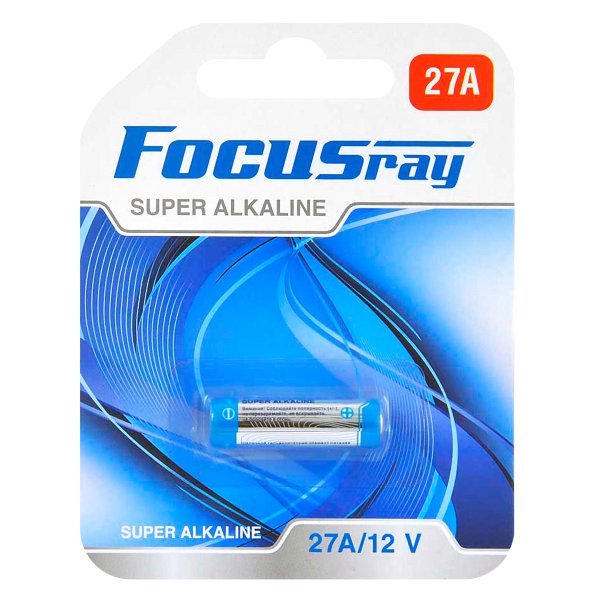 Элем.пит. 27A-1BL FOCUSray (12,144) годен до 05.2025