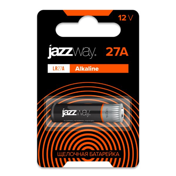 Элем.пит. 27A-1BL JAZZway Alkaline (1/25)
