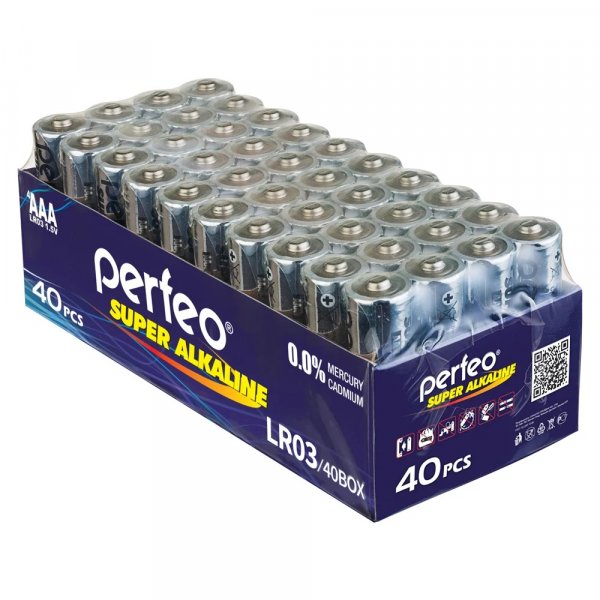 Элем.пит. LR03-40Box Perfeo Super Alkaline (40/160/960)