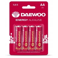 Элем.пит. LR6-4BL Daewoo Energy Alkaline (40/960)