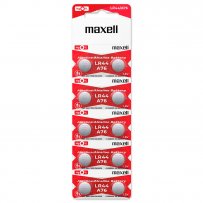 Элем.пит. AG13-10BL MAXELL RED (LR1154, LR44, A76, V13GA), алкалин [замена 357, 303, SR44] (10/200)