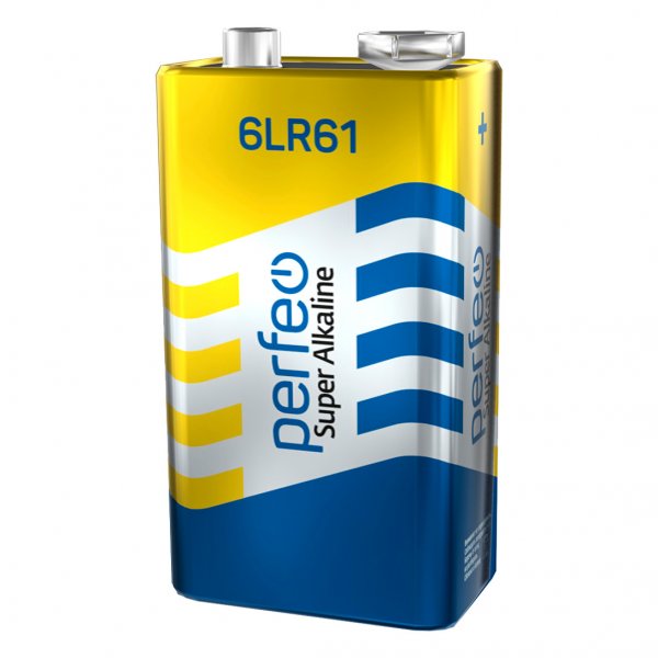 Элем.пит. 6LR61-1SH Perfeo Super Alkaline (10/400)