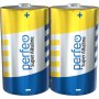 Элем.пит. LR20-2SH Perfeo Super Alkaline (10/100)