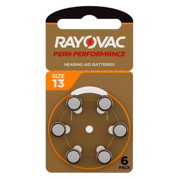 Элем.пит. ZA13-6BL Rayovac PEAK (6,60)