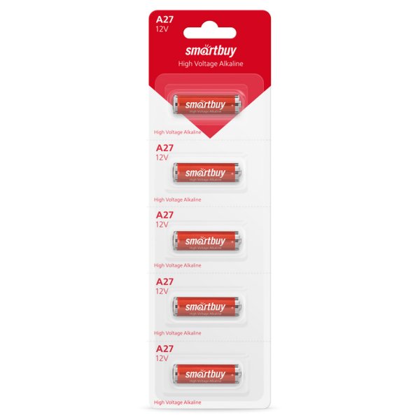Элем.пит. 27A-5BL Smartbuy (100/1000)