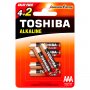 Элем.пит. LR03-6BL Toshiba Alkaline (6/72)