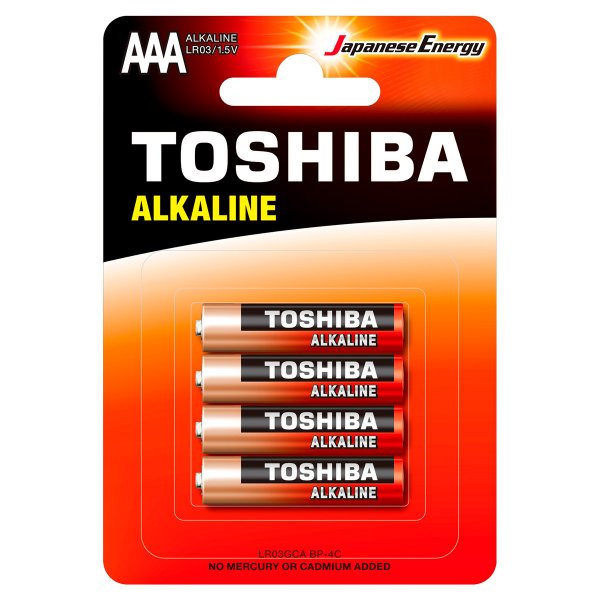Элем.пит. LR03-4BL Toshiba (48/192)