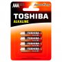 Элем.пит. LR03-4BL Toshiba (48/192)