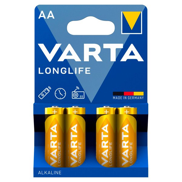Элем.пит. LR6-4BL VARTA Longlife (4,80) 4106