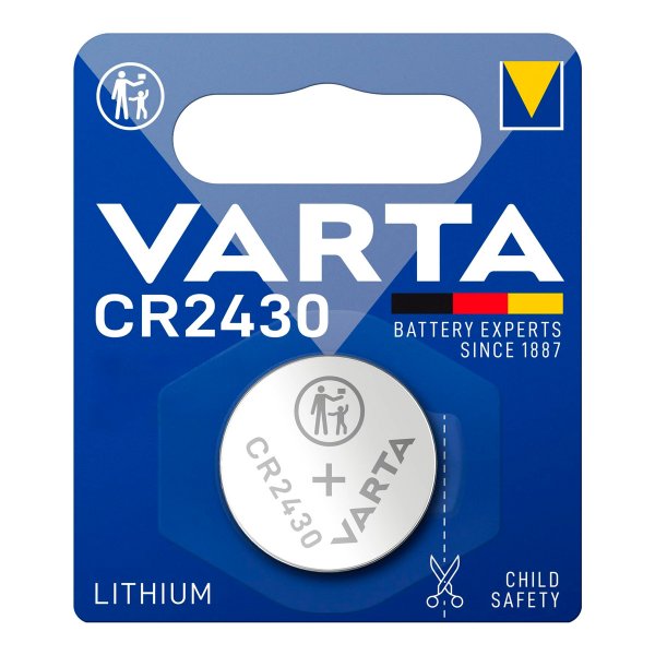 Элем.пит. CR2430-1BL Varta (1,10,100)