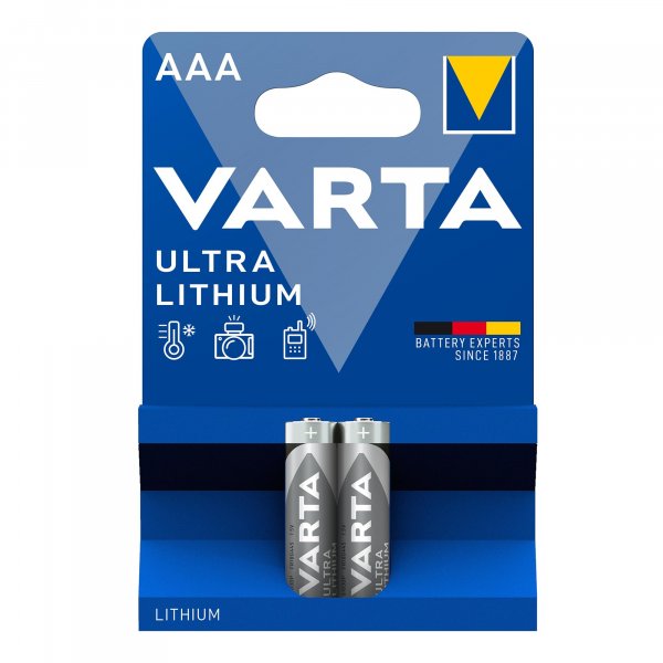 Элем.пит. FR3-2BL VARTA Ultra Lithium (6103) (2/20/100)