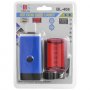 Фонарь велосипедный + стоп-сигнал YZ-873, 5W, COB, 3xAAA, 5 LED