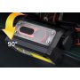 Фонарь налобный аккумуляторный  FOCUSray 1327, цифровой дисп., акб.18650 1200 mAh, 200 люмен, сенсор