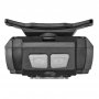 Фонарь налобный аккумуляторный  FOCUSray 1318, 3 диода 3W + 8 диодов, акб.800 mAh, сенсор