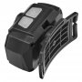Фонарь налобный аккумуляторный  FOCUSray 1318, 3 диода 3W + 8 диодов, акб.800 mAh, сенсор