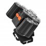 Фонарь налобный аккумуляторный  FOCUSray 1316, 5 диодов 3W+ 2 диода 1W, акб.18650 1200 mAh