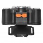 Фонарь налобный аккумуляторный  FOCUSray 1316, 5 диодов 3W+ 2 диода 1W, акб.18650 1200 mAh